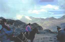 Admiring the view on the way to Q'ollorit'i