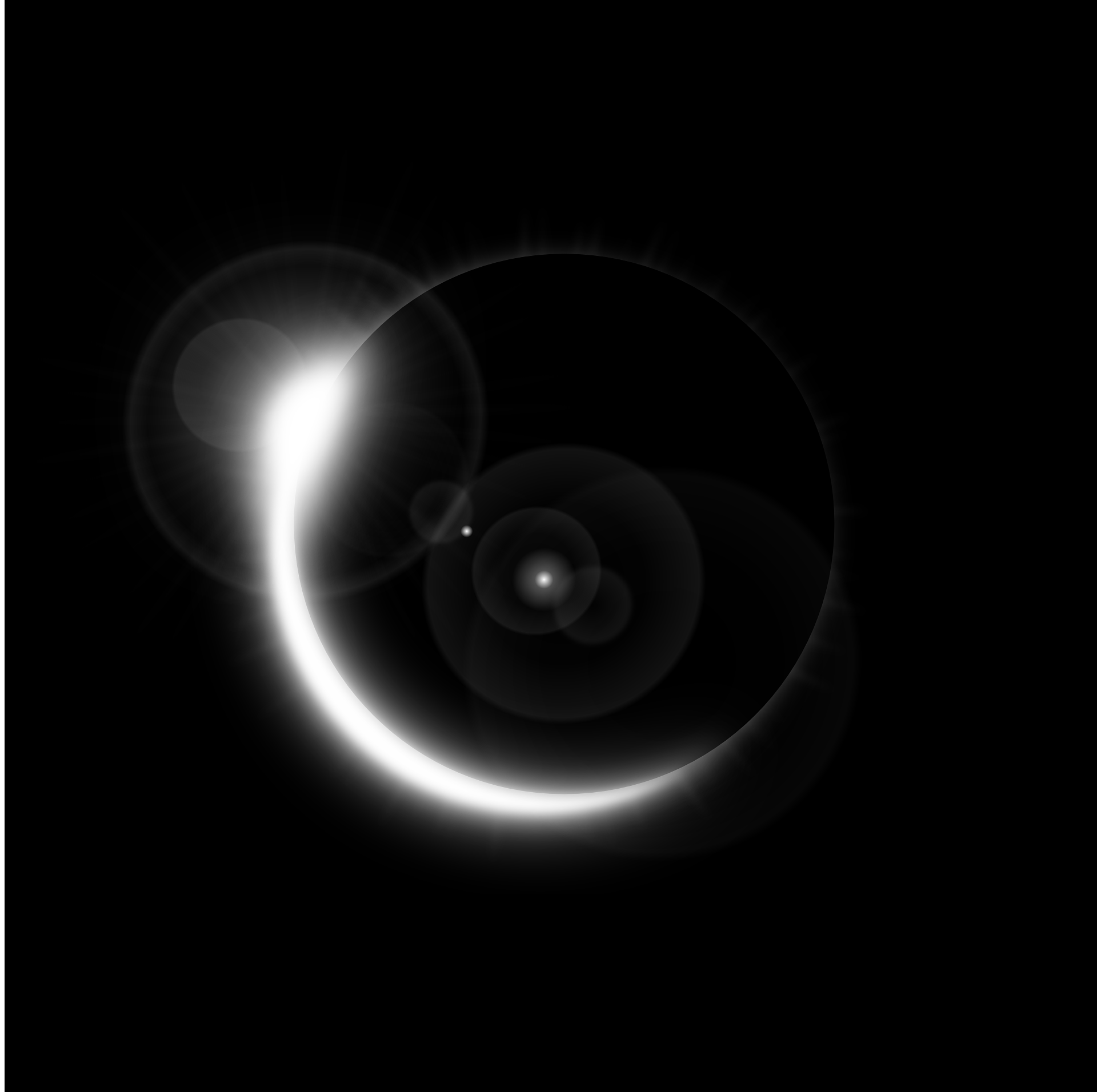 black andwhite eclipse - Pixabay 33019_1920