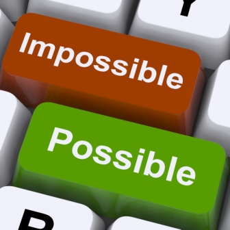 possible and impossible keys show optimism and positivity